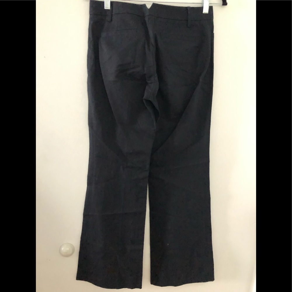 Club Monaco Black Cotton/ Linen Blend Pants - Picture 3 of 7